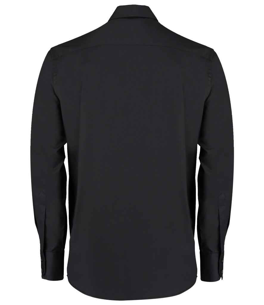 Kustom Kit Premium Long Sleeve Tailored Oxford Shirt (K188)