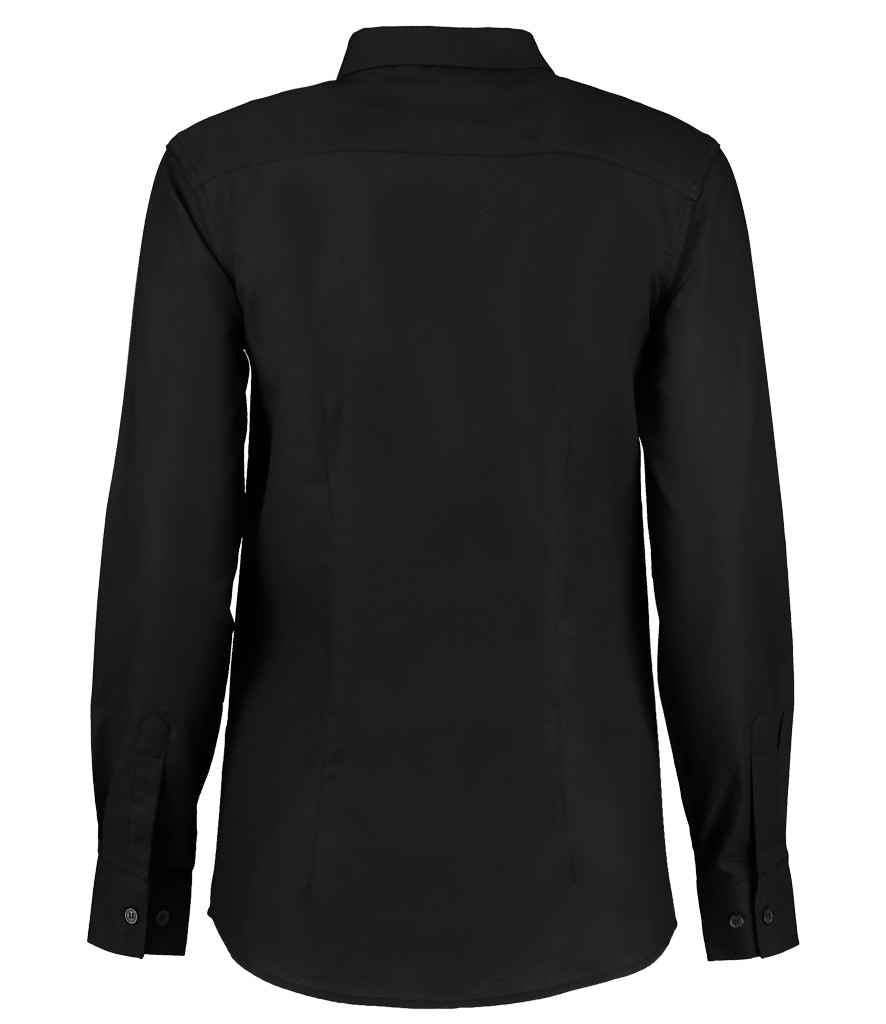 Kustom Kit Ladies Long Sleeve Tailored Workwear Oxford Shirt (K361)