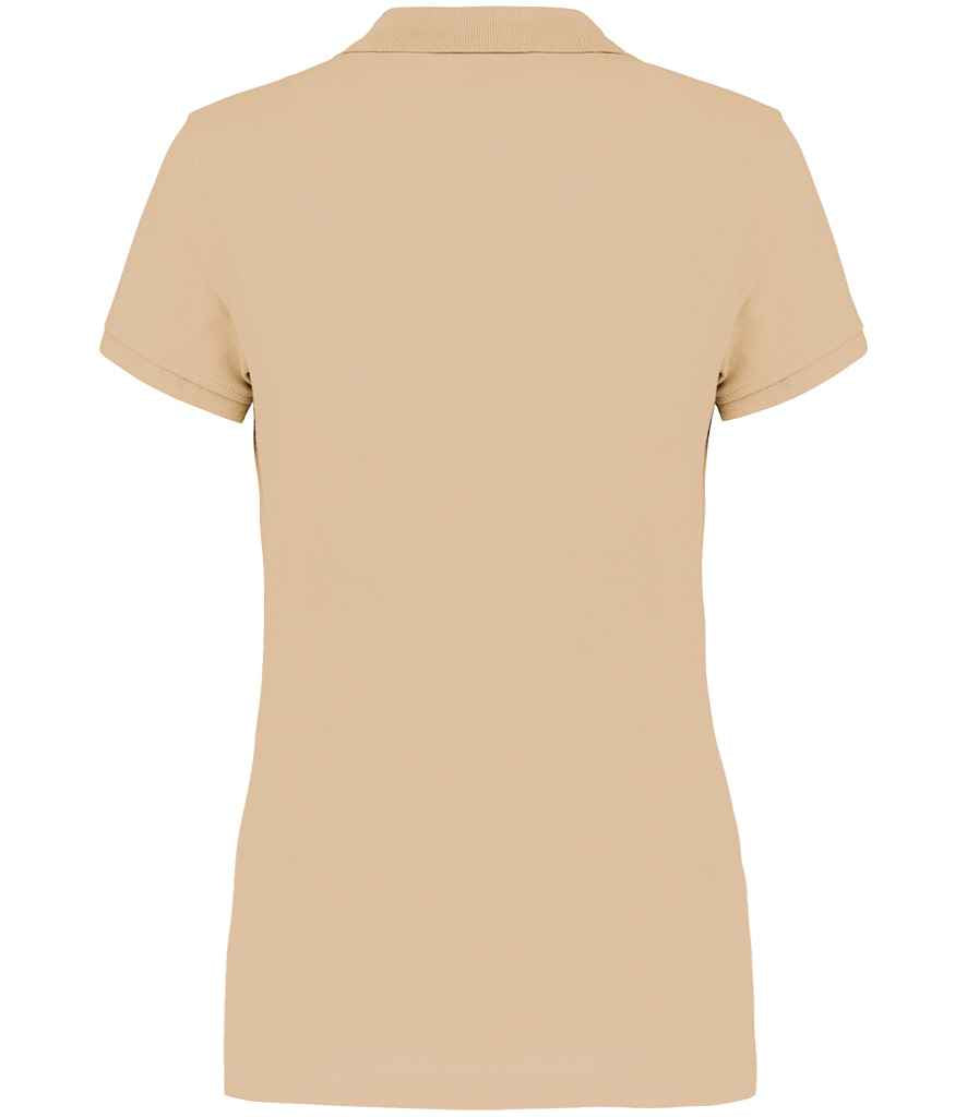 Kariban Ladies Short Sleeve Piqué Polo Shirt - Light Sand (KB255)