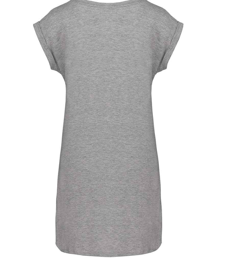 Kariban Ladies T-Shirt Dress - Light Grey (KB388)