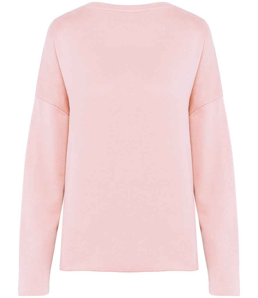 Kariban Ladies Oversized Sweatshirt - Pale Pink (KB471)
