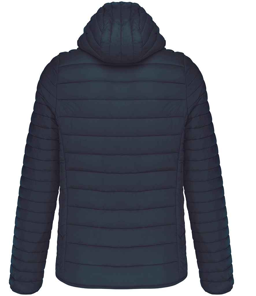 Kariban Lightweight Hooded Padded Jacket - Navy (KB6110)