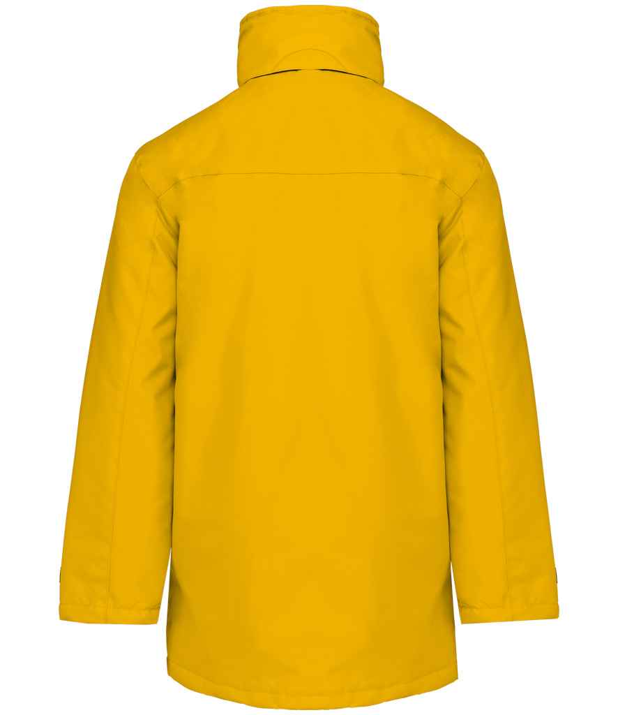 Kariban Parka Jacket - Yellow/Dark Grey (KB677)