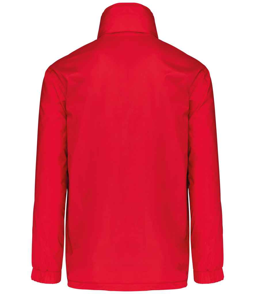 Kariban Lined Windbreaker Jacket - Red (KB687)