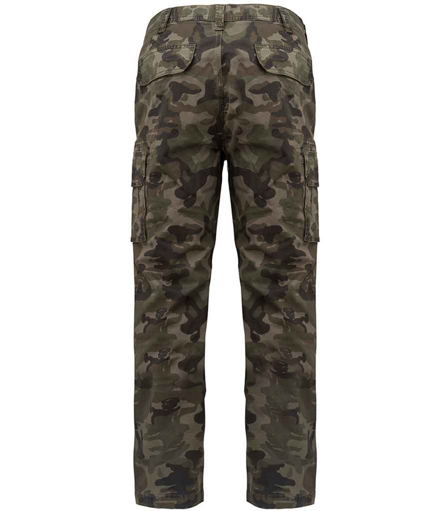 Kariban Multi-Pocket Trousers - Camouflage (KB744)