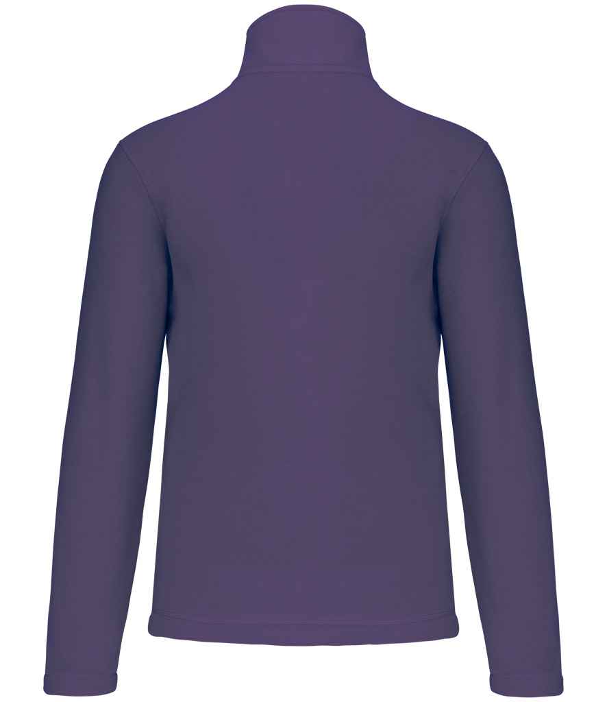 Kariban Enzo Zip Neck Micro Fleece - Purple (KB912)