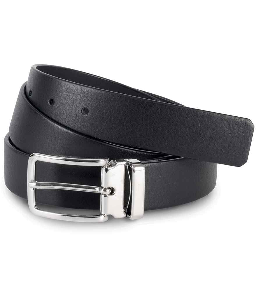 K-Up K-UP Classic Leather Belt - Black (KP807)