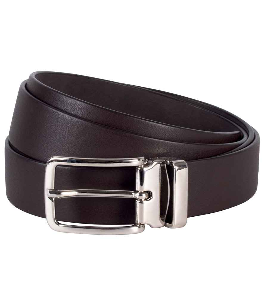 K-Up K-UP Classic Leather Belt - Dark Brown (KP807)