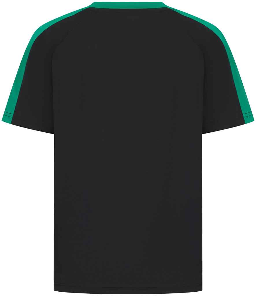 Finden + Hales Finden + Hales Kids Team T-Shirt - Black/Emerald (LV292)