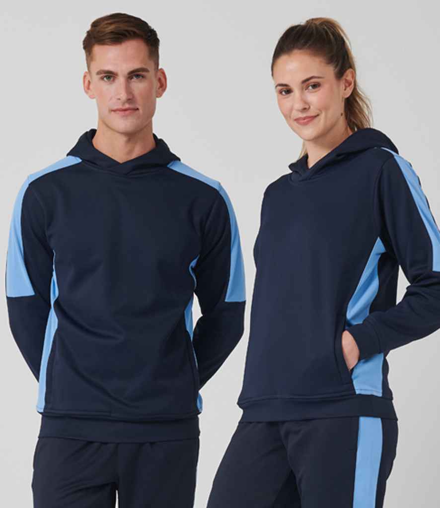 Finden + Hales Finden + Hales Unisex Team Hoodie - Navy/Sky blue (LV341)