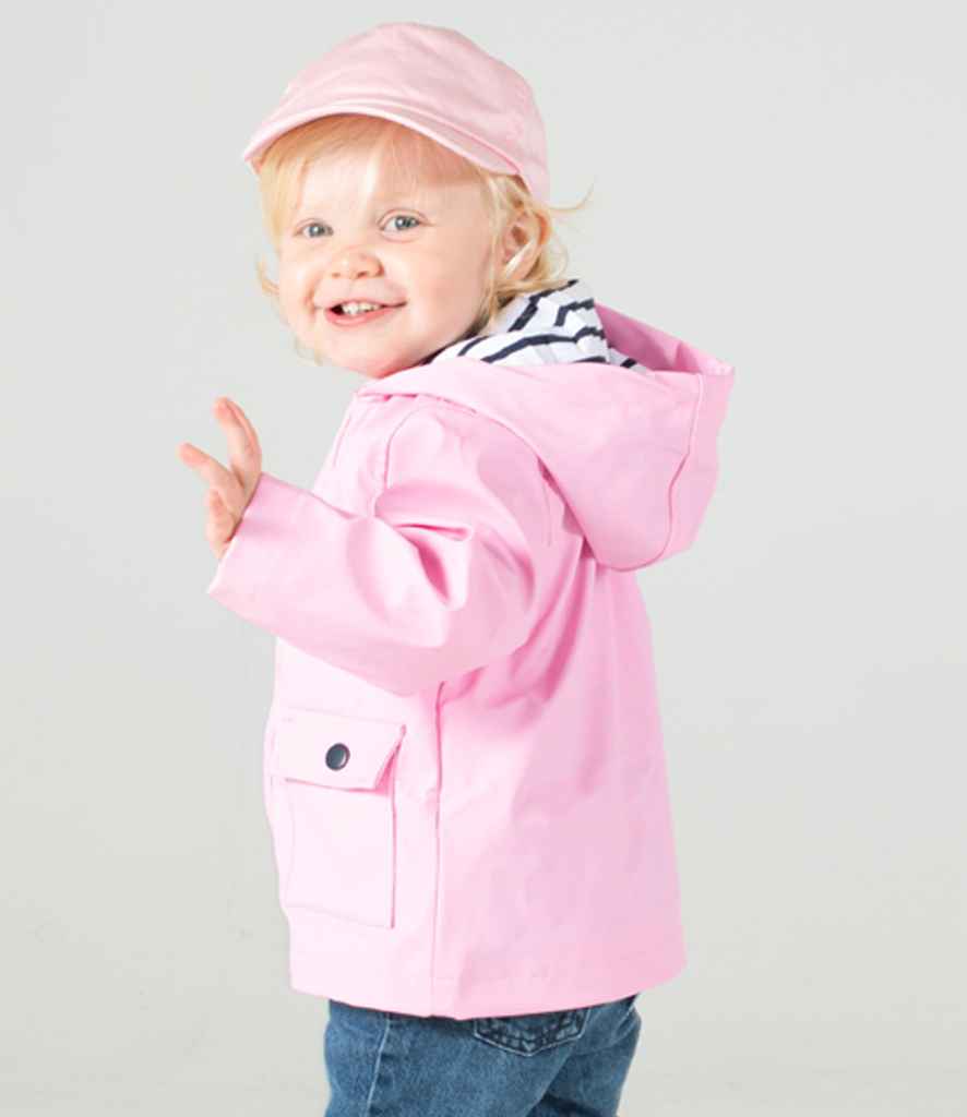 Larkwood Baby/Toddler Rain Jacket - Candyfloss Pink (LW35T)