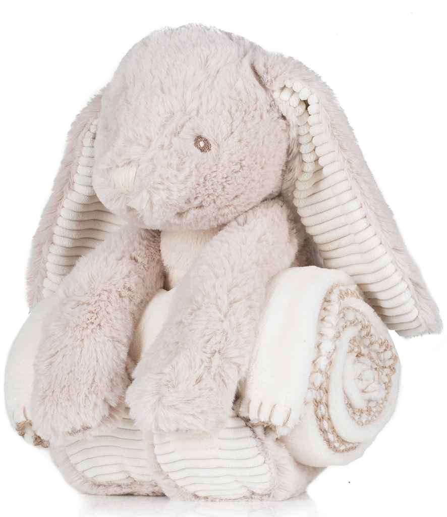 Mumbles Rabbit and Blanket Set - Cream (MM34)