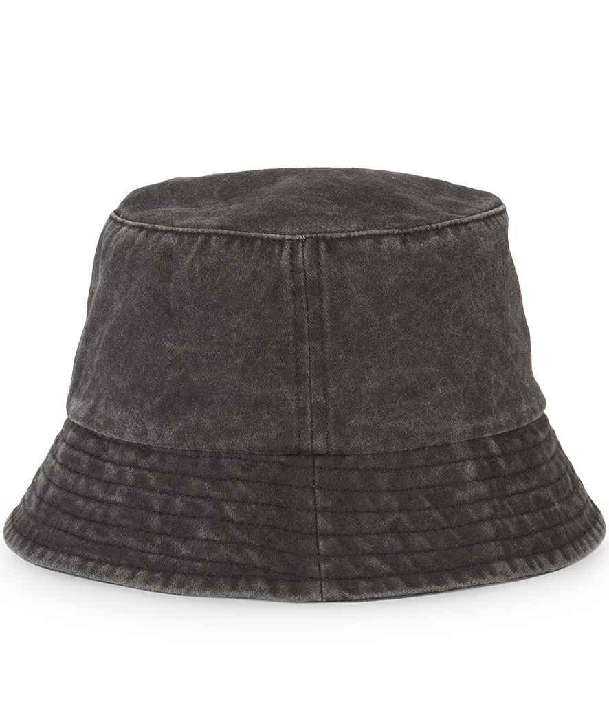 Native Spirit Native Spirit Faded Bucket Hat - Washed Black (NS020)