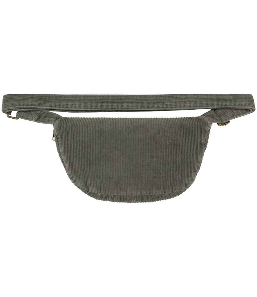 native spirit native spirit corduroy faded waist bag - washed organic khaki (ns108)