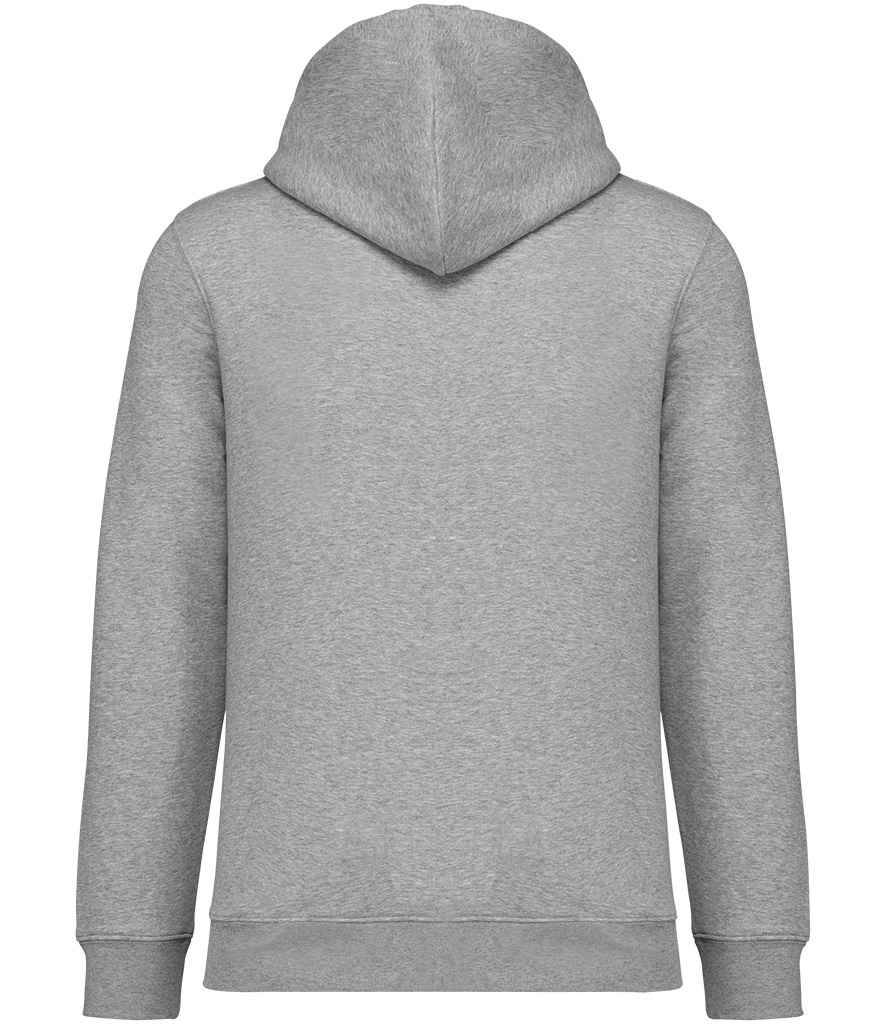 native spirit native spirit unisex full zip hoodie - moon grey heather (ns402)