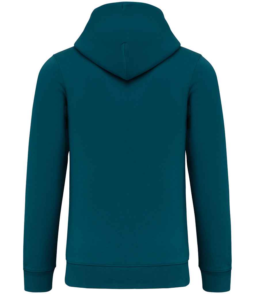 native spirit native spirit unisex full zip hoodie - peacock green (ns402)