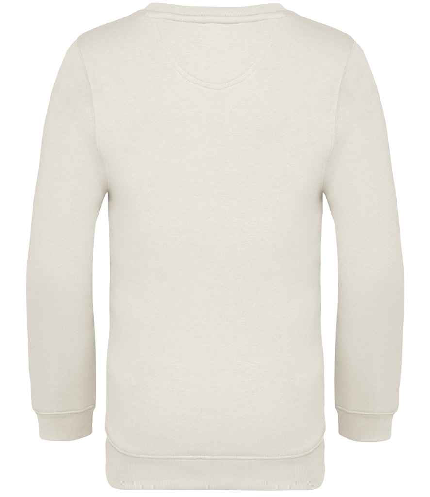 native spirit native spirit kids crew neck sweatshirt - ivory (ns403)