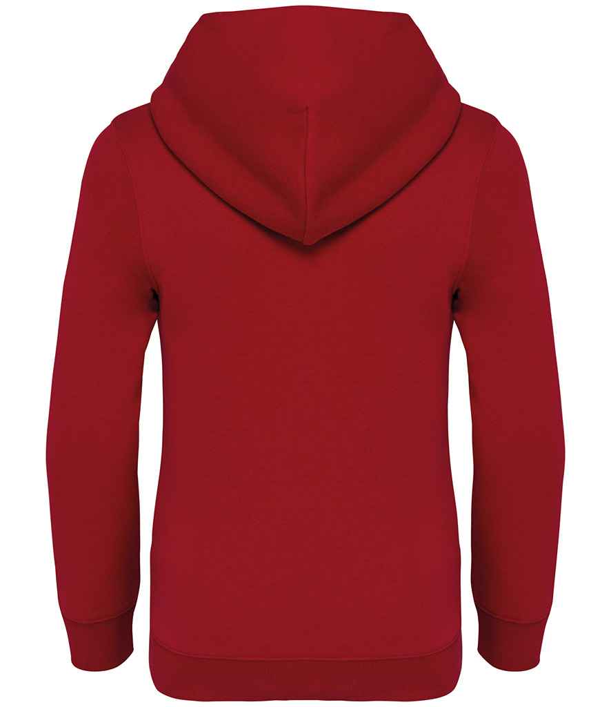 native spirit native spirit kids hooded sweatshirt - hibiscus red (ns404)