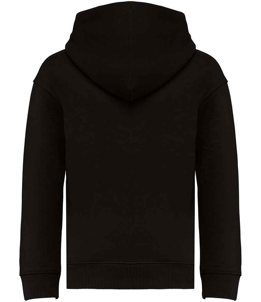 native spirit native spirit kids oversized hooded sweatshirt - black (ns438)
