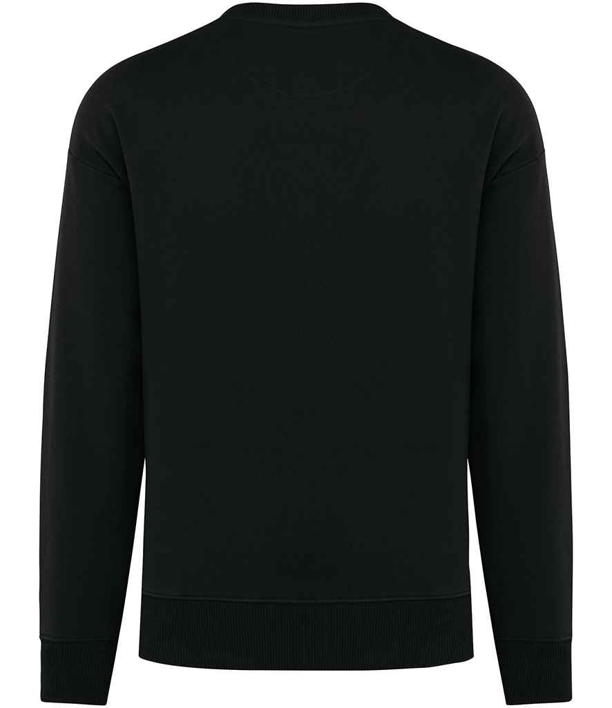 native spirit native spirit unisex oversized sweatshirt - black (ns440)