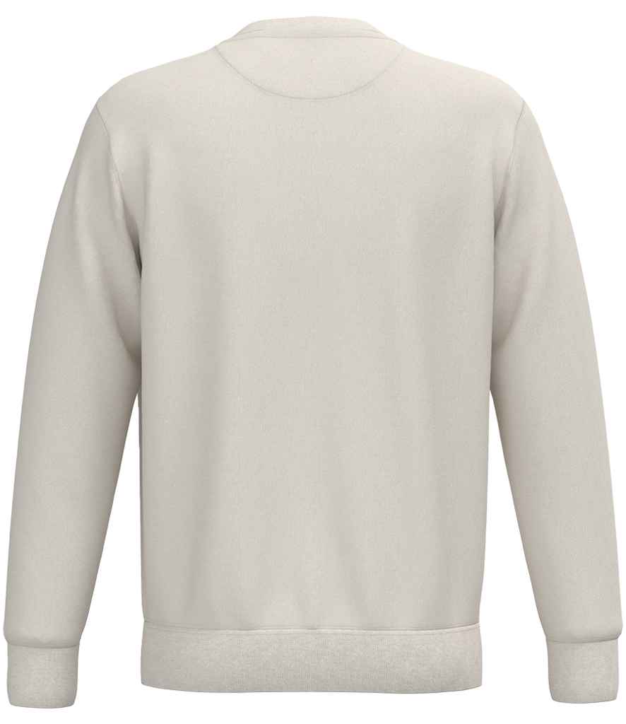 native spirit native spirit unisex crew neck sweatshirt - ivory (ns443)