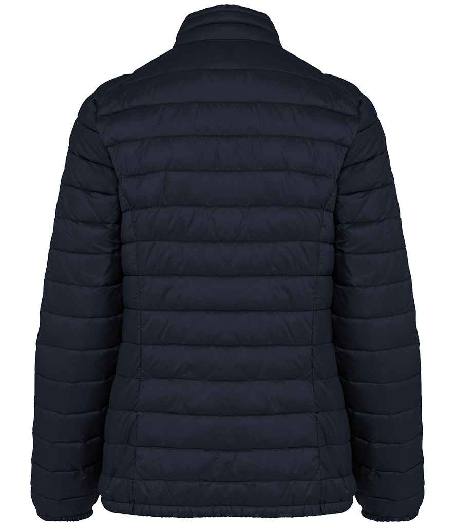 native spirit native spirit ladies lightweight recycled padded jacket - navy (ns6001)