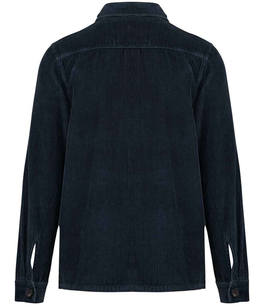 native spirit native spirit corduroy jacket - washed navy (ns603)