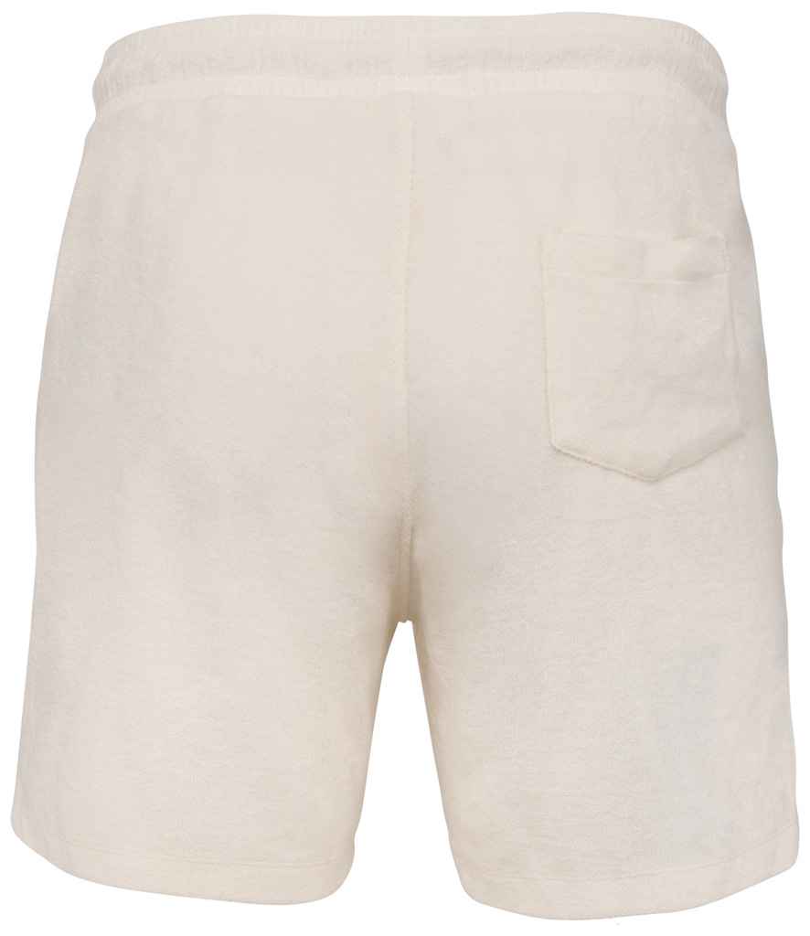 native spirit native spirit terry towel shorts - ivory (ns727)
