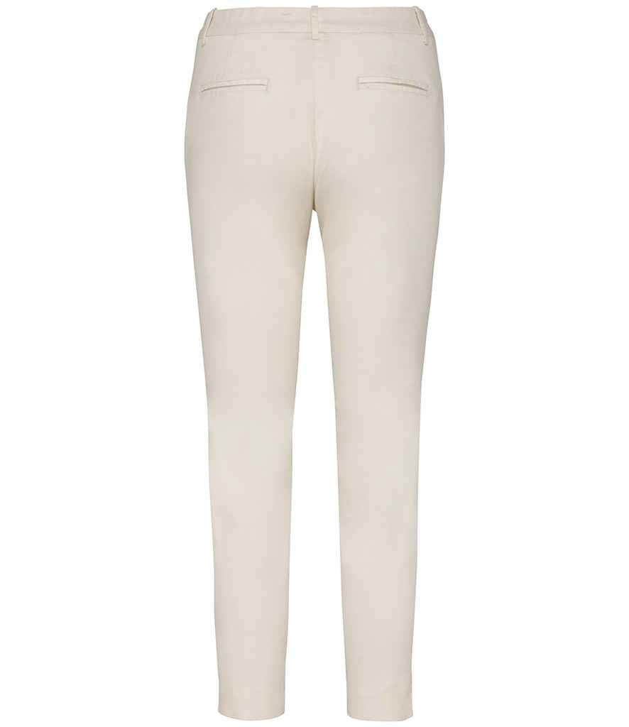 native spirit native spirit ladies chino trousers - ivory (ns737)