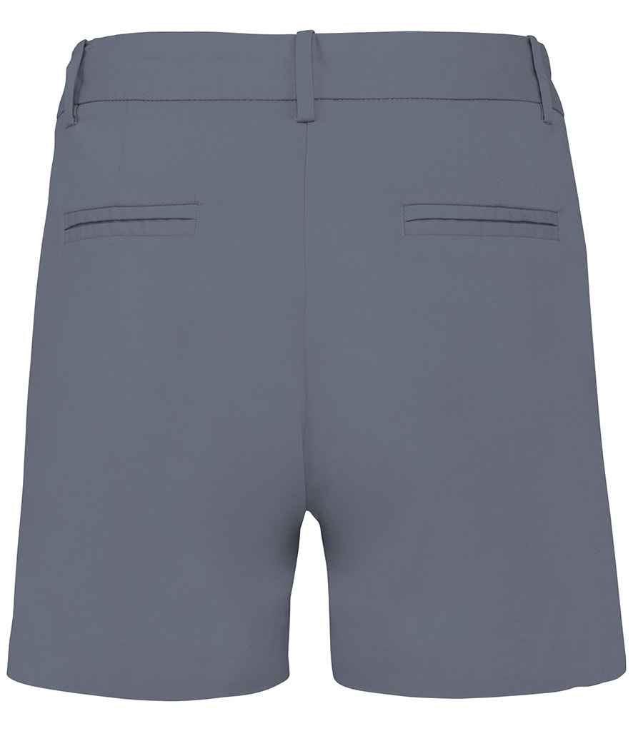 native spirit native spirit ladies chino shorts - mineral grey (ns739)