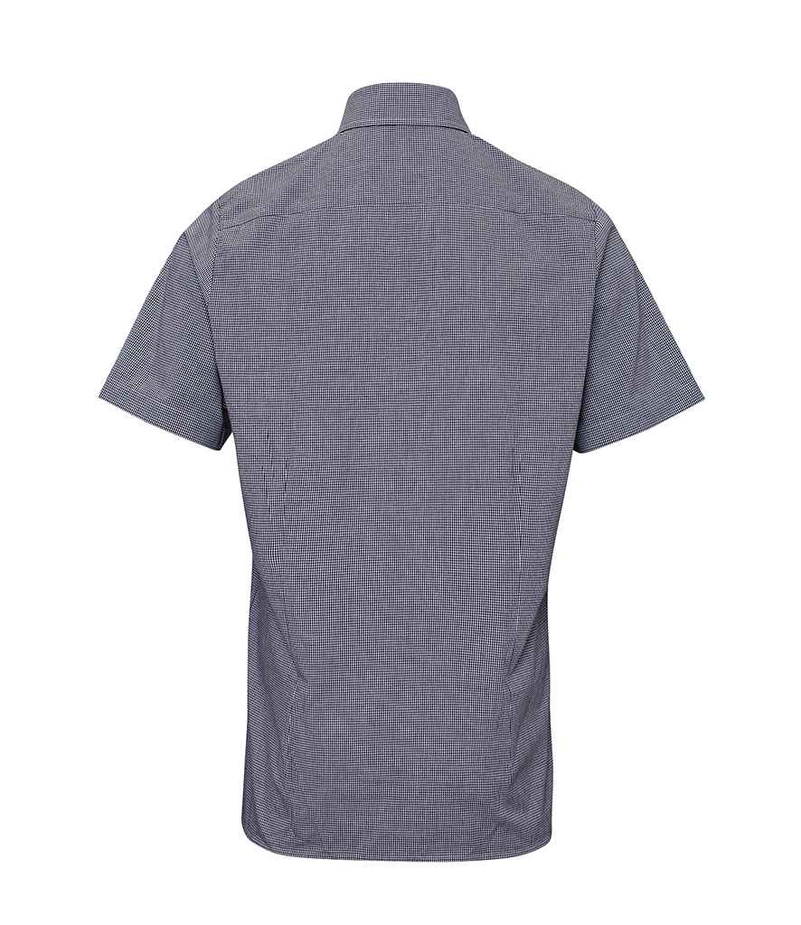 Premier Gingham Short Sleeve Shirt (PR221)