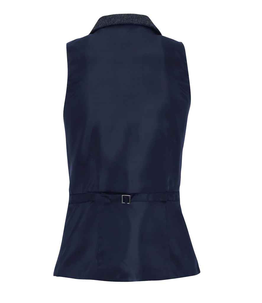 Premier Ladies Herringbone Waistcoat (PR626)