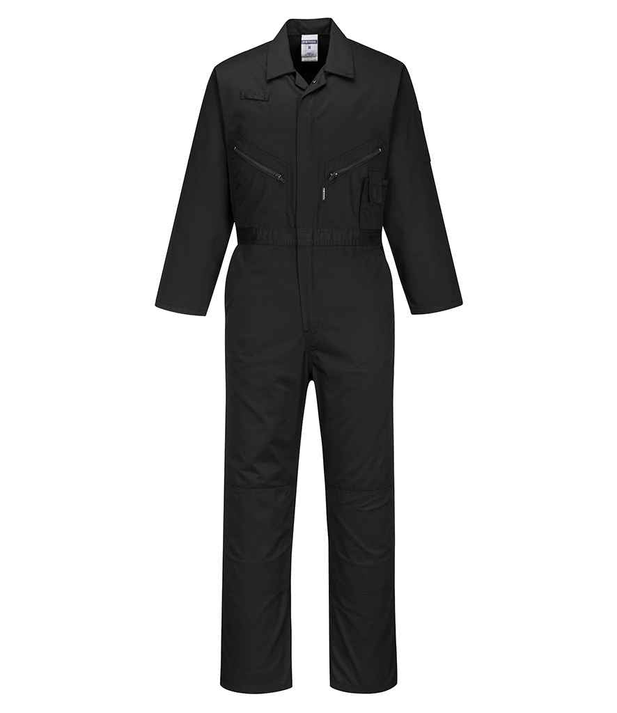 Portwest Knee Pad Coverall - Black (PW1210)