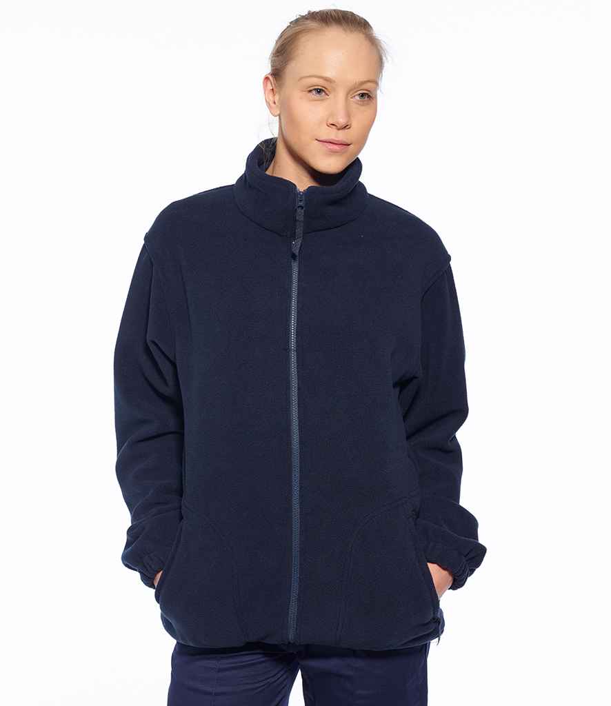 Portwest Argyll Heavy Fleece Jacket - Navy (PW171)