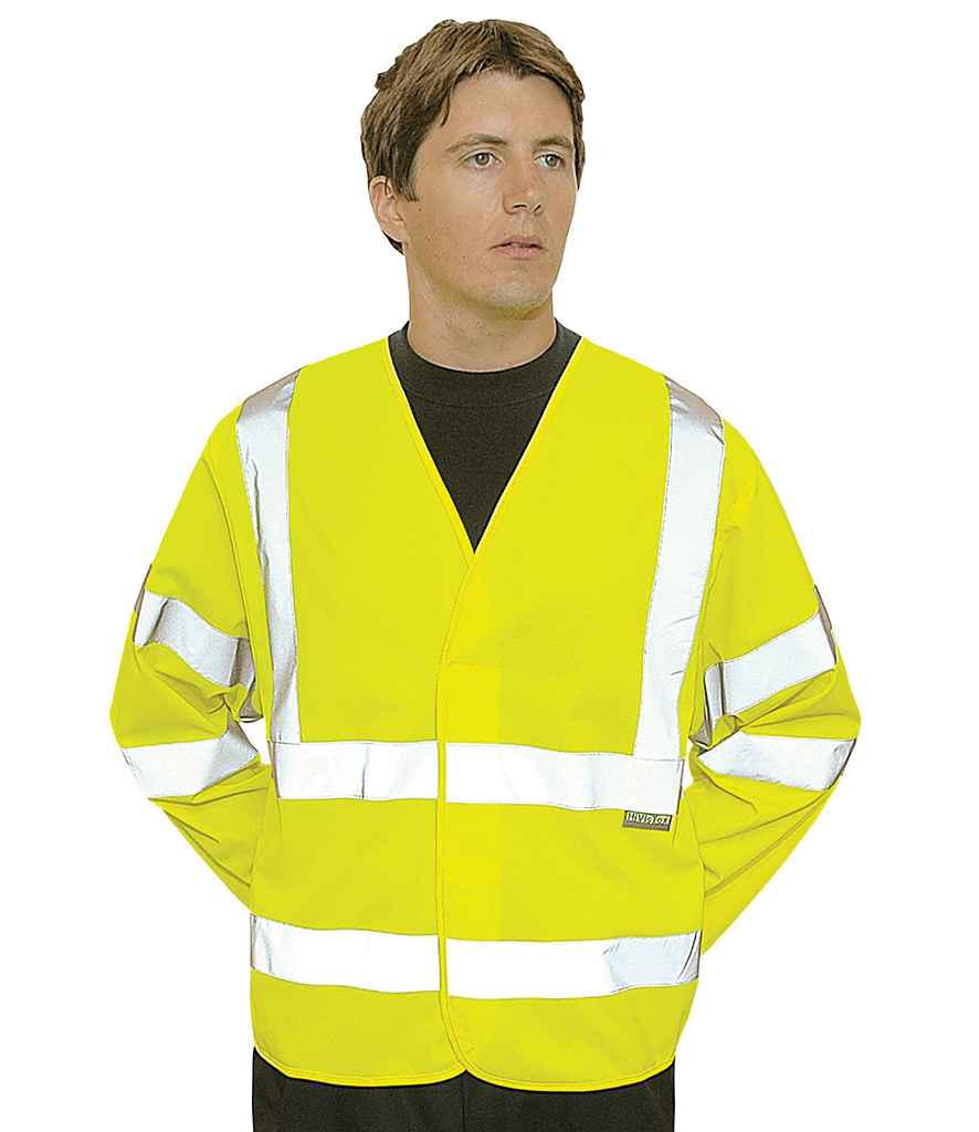 Portwest Hi-Vis Two Band and Braces Jacket - Yellow (PW308)