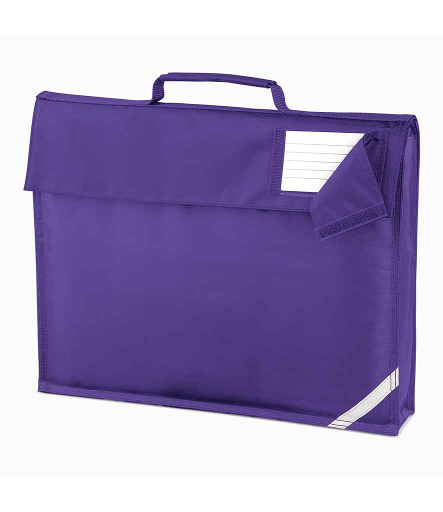 Quadra Junior Book Bag - Purple (QD51)