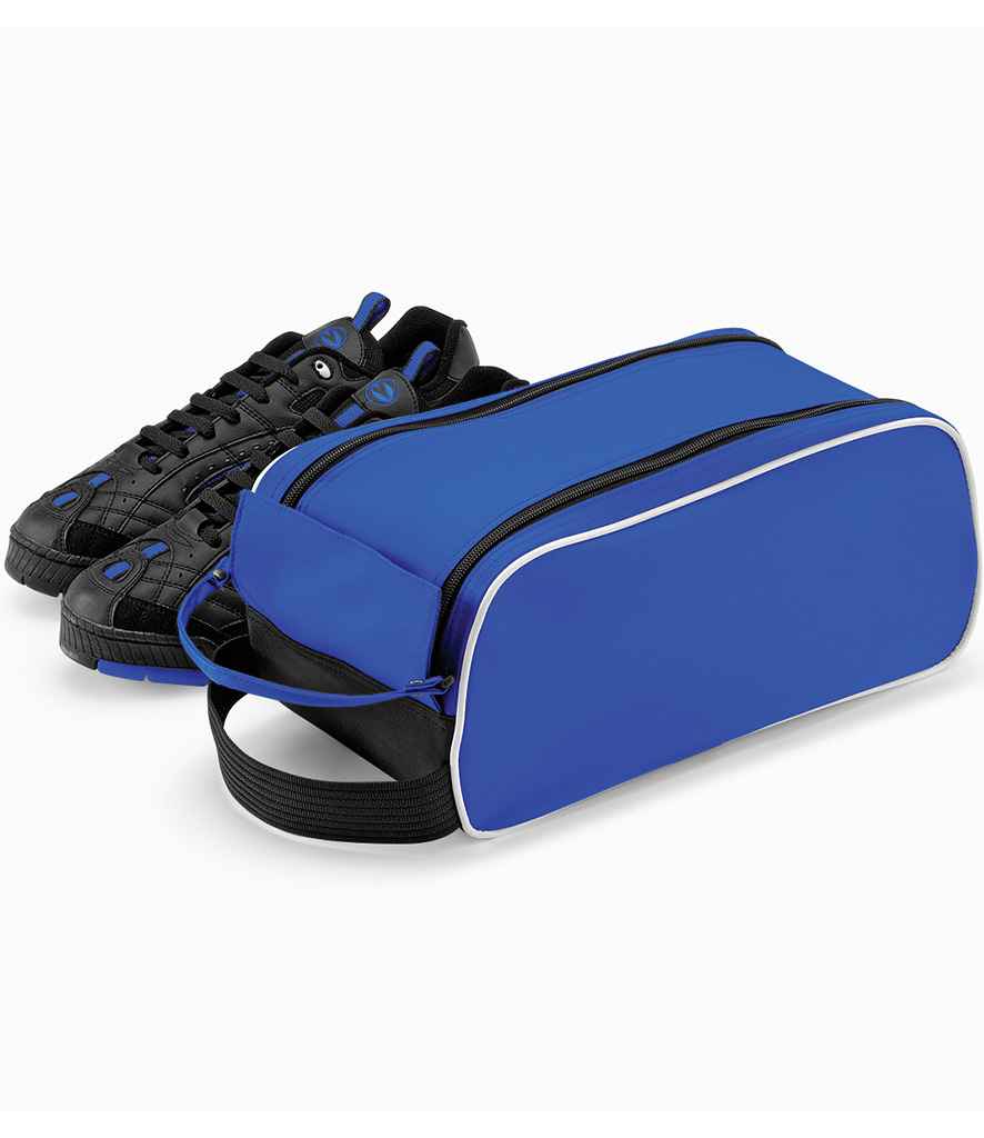 Quadra Teamwear Shoe Bag - Royal Blue/Black/White (QD76)