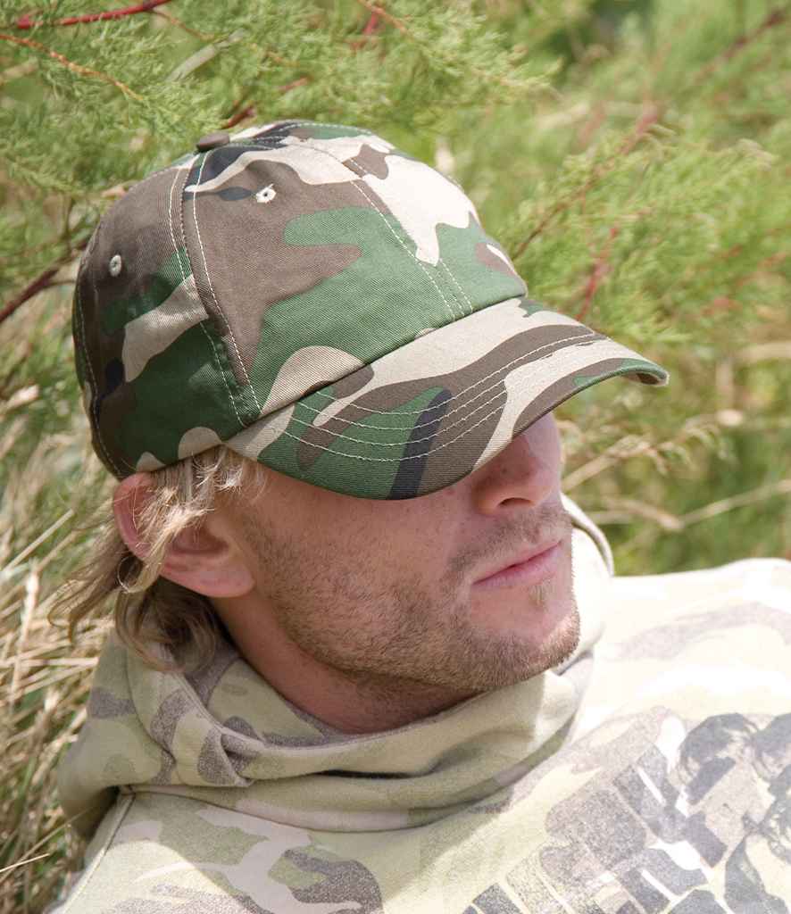 Result Heavy Cotton Drill Pro-Style Cap - Camo (RC010)