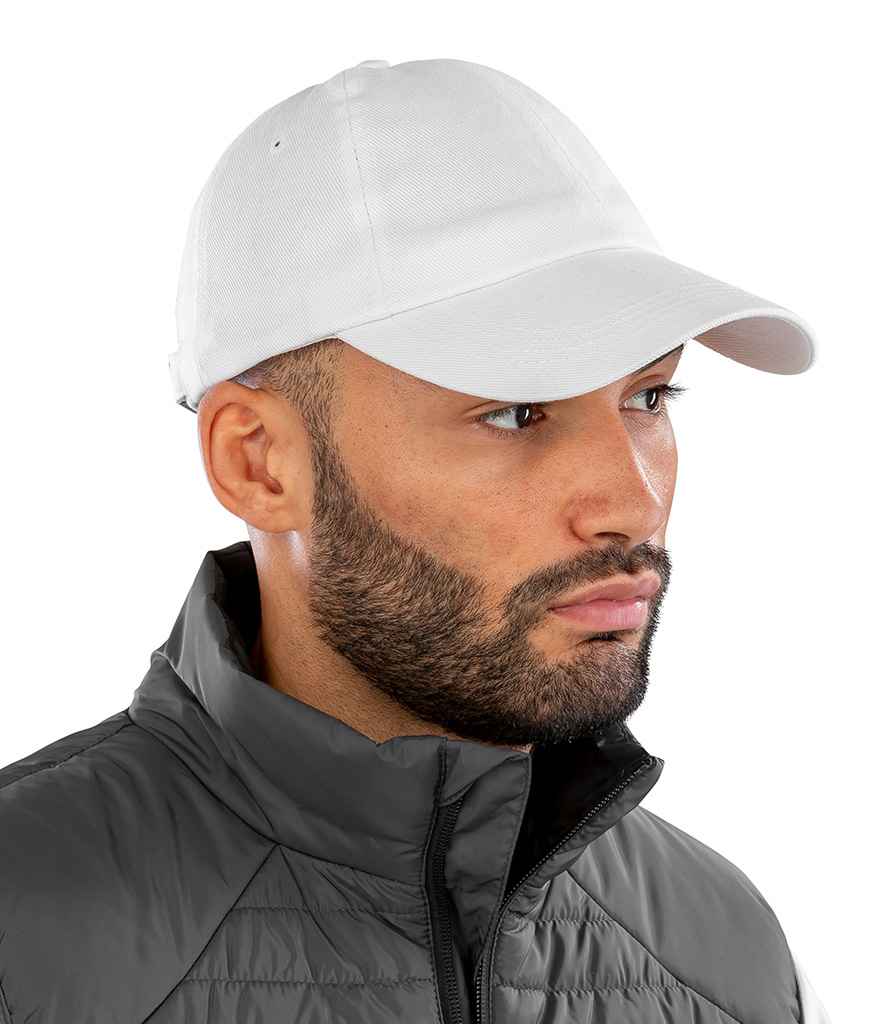Result Heavy Cotton Drill Pro-Style Cap - White (RC010)