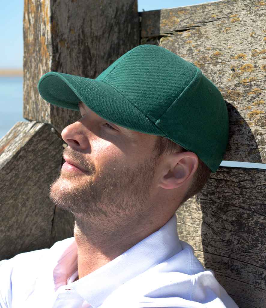 Result Pro-Style Heavy Brushed Cotton Cap - Forest Green (RC025)