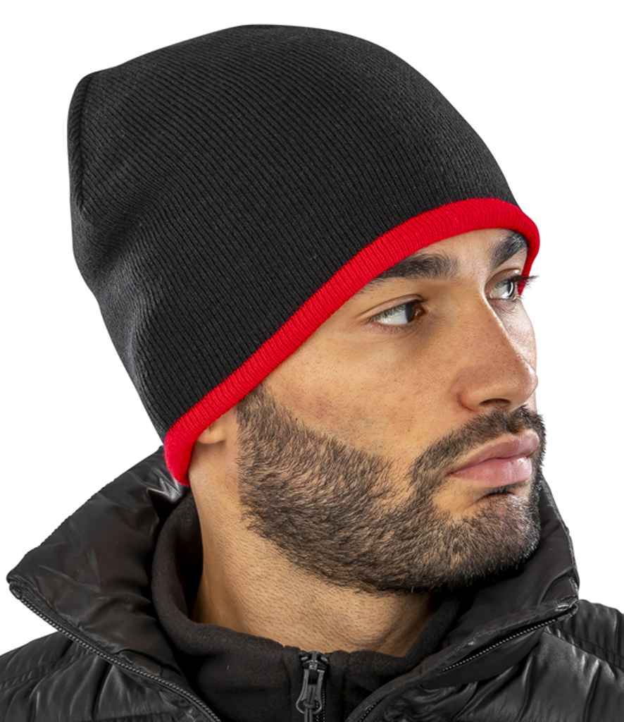 Result Reversible Fashion Fit Hat - Black/Red (RC046)