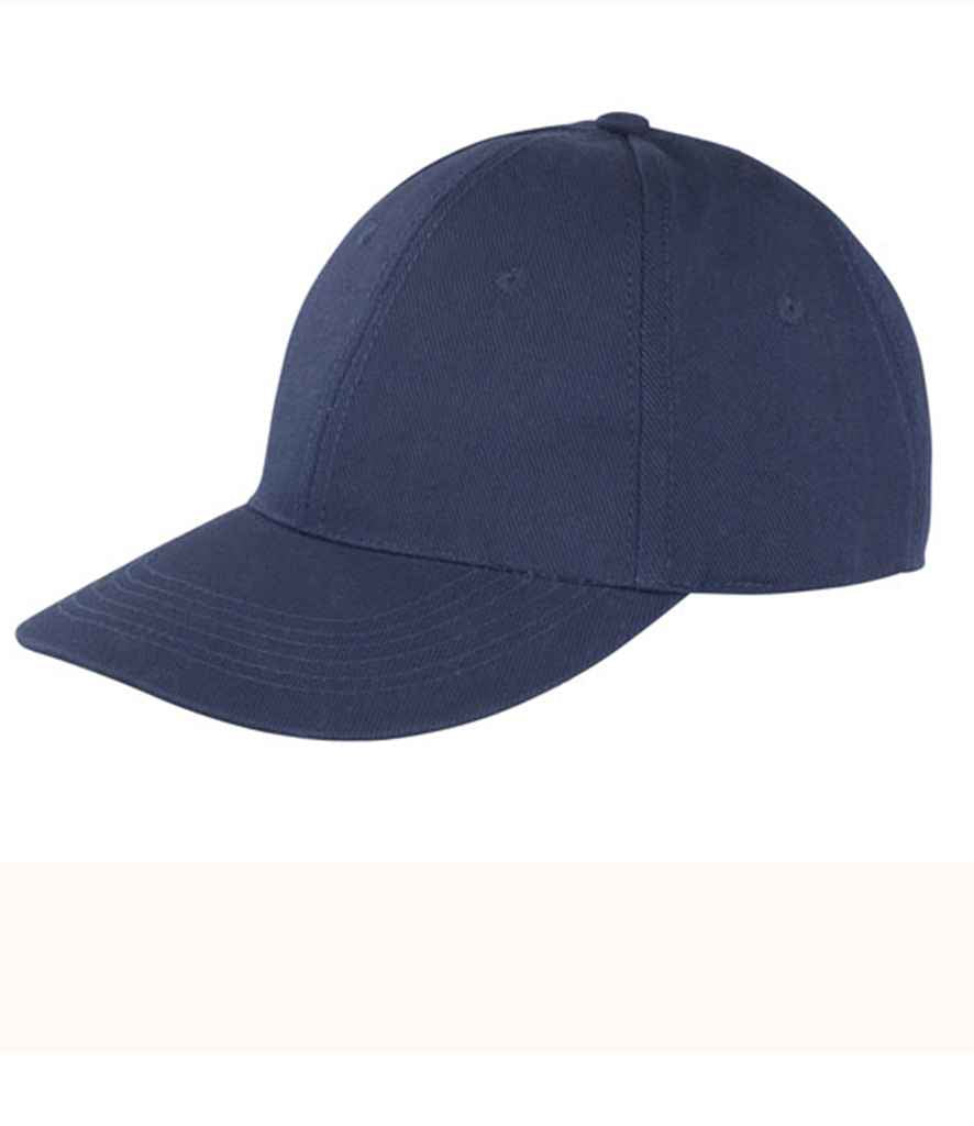 Result Memphis Brushed Cotton Cap - Navy (RC081)