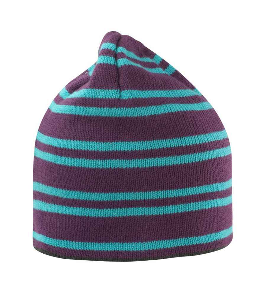 Result Team Reversible Beanie - Plum/Turquoise (RC354)