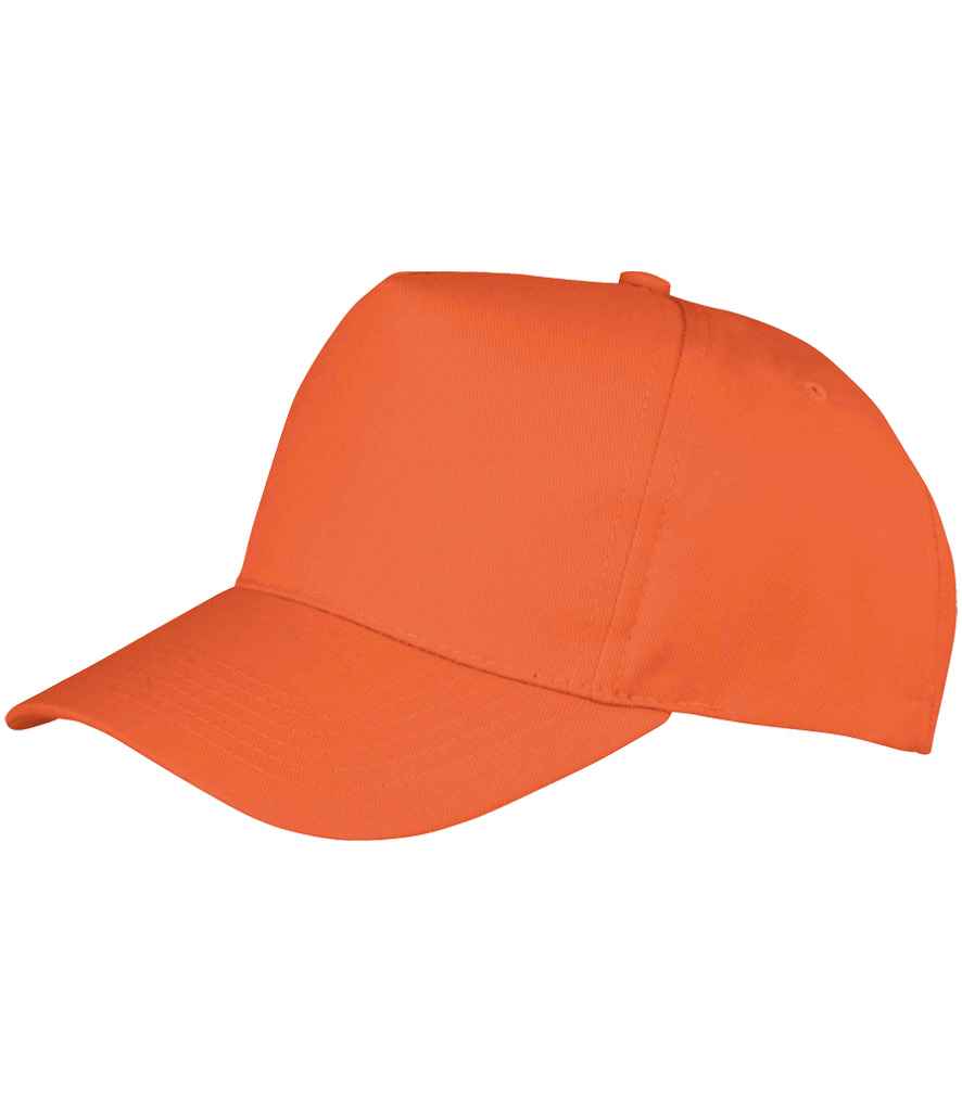 Result Genuine Recycled Junior Printers Cap - Orange (RC984B)