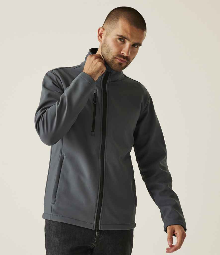 Regatta Honestly Made Regatta Honestly Made Recycled Soft Shell Jacket - Seal Grey (RG2000)