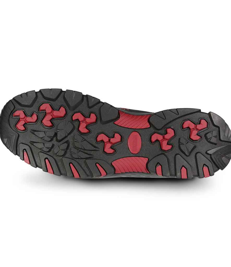 Regatta Safety Footwear Regatta Safety Footwear Mudstone S1P Safety Hikers - Ash/Rio Red (RG593)