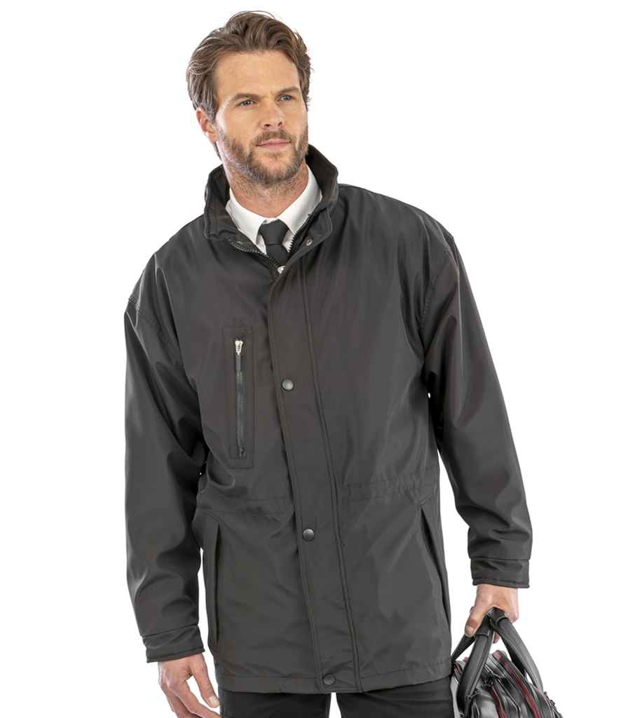Result City Executive Jacket - Black (RS110)