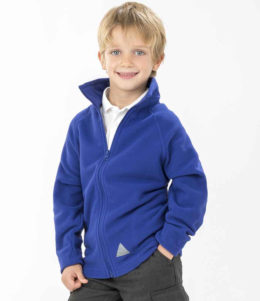 Result Core Kids/Youths Micro Fleece Jacket - Royal Blue (RS114B)