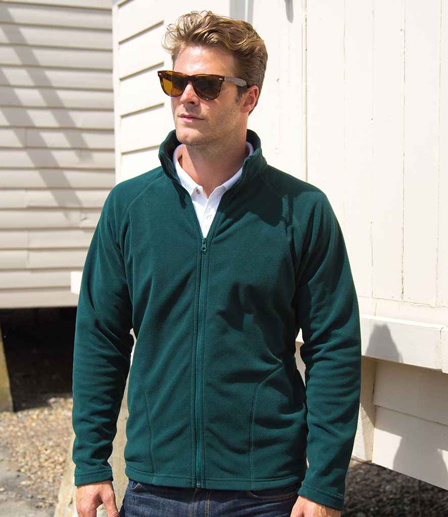 Result Core Micro Fleece Jacket - Forest Green (RS114M)