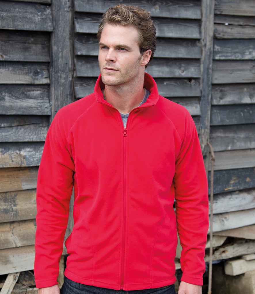 Result Core Micro Fleece Jacket - Red (RS114M)